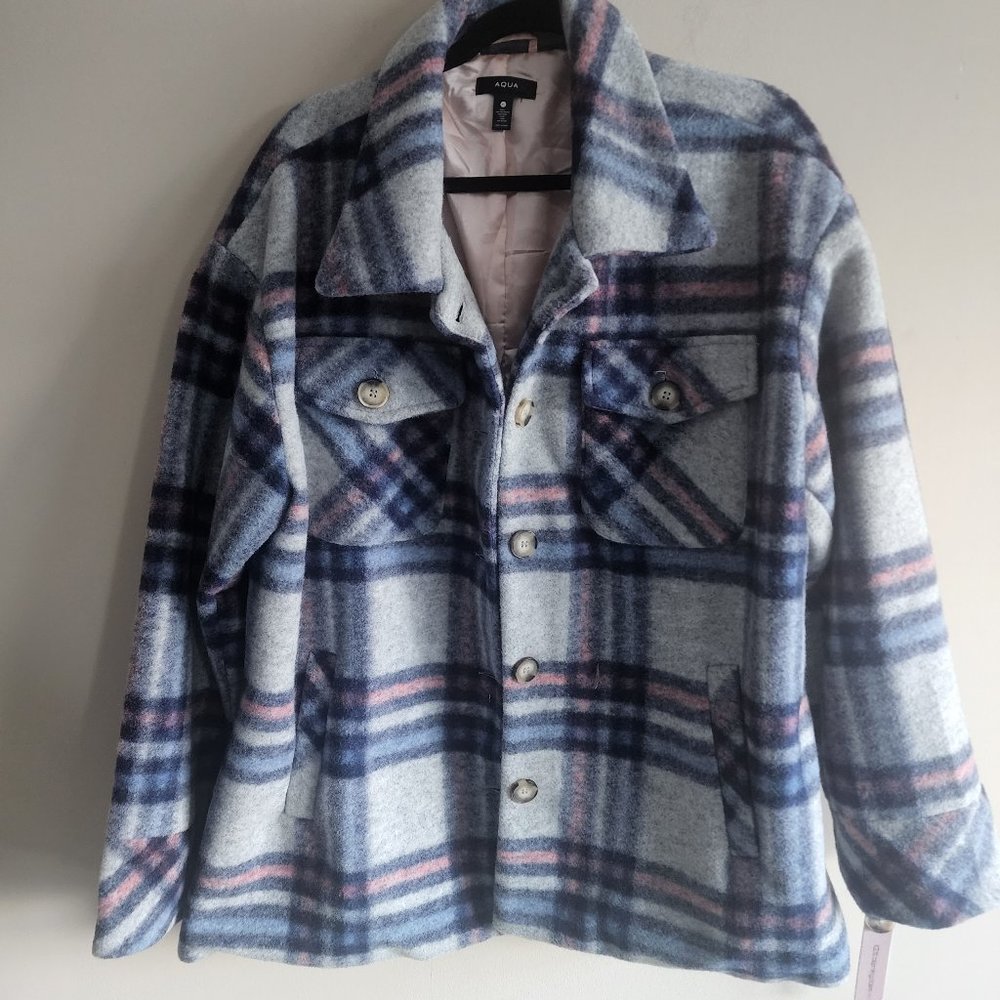 Plaid Coat NWT
